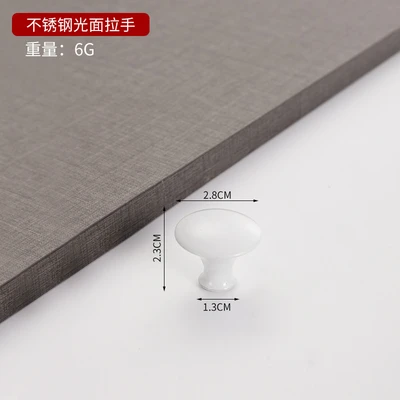 907 medium white with 20 long screws (150 PCs/box 3000 pcs/piece)