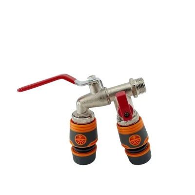 【lt-22】with two washing machine nozzles [red] with quick connector