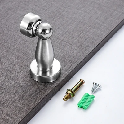 Hinge door stopper silver 1 (bag assembly screws)
