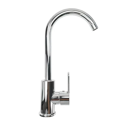 Electroplated silver—pvc kitchen hot and cold faucet