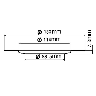 180 to 114 (304 stainless steel)