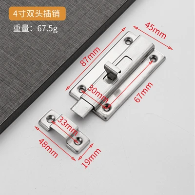 4-inch double-head folding (card with screws) = 240 pieces/piece
