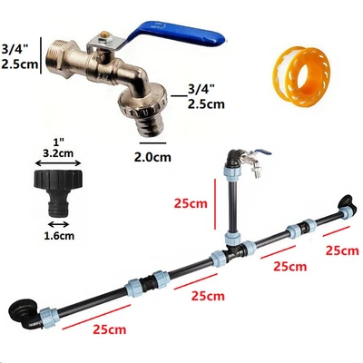 【lt-46】3/4 faucet tube length 50cm+25cm+25cm+25cm set