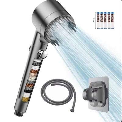 [sa-39] [wear c all gray suit 9] + 1.5m gray steel pipe + gray bracket + 5 filter stone cores
