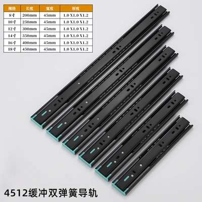 Buffer [1.2] three sections 16inch black 2 price with screws