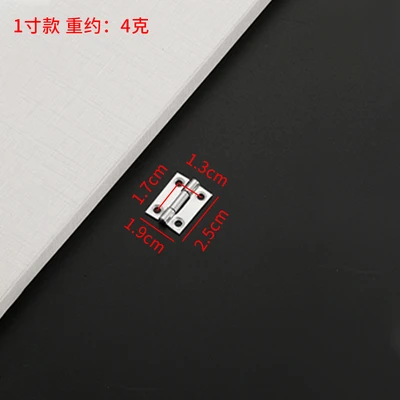 Steel core 1 inch 25*19*1.0mm(6000 PCs/piece)