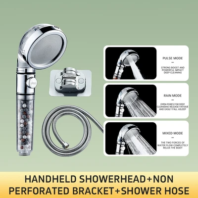 [sa-125 side button] 193 shower + 1.5m shower pipe + seat