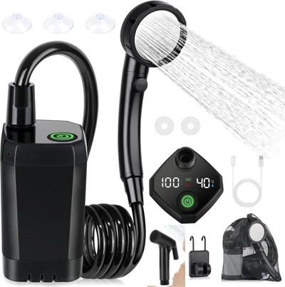 【hw-03-5】full screen 6000ma black + spray gun