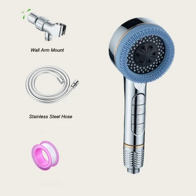 【sa-10】american bracket set-silver blue brush