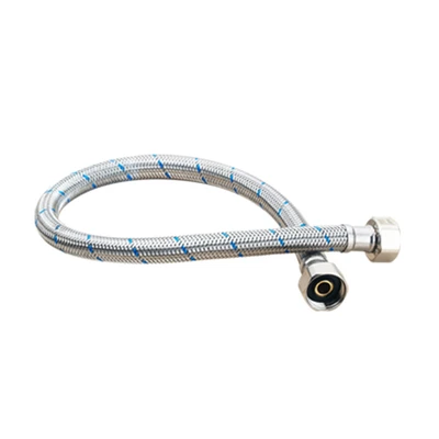 304 [Lansi] Braided Tube -304 Steel Cap 60cm