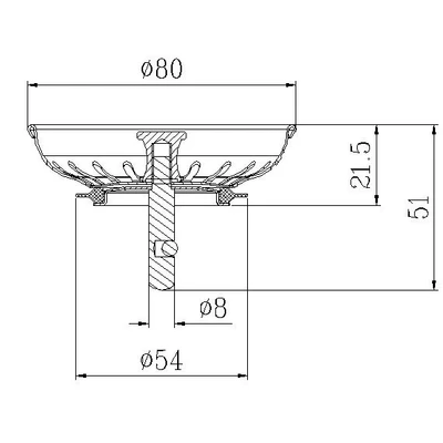 80 thick section