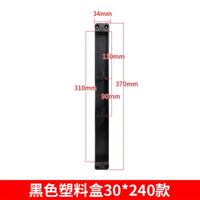 [Clip plastic box] 30 round head plastic box