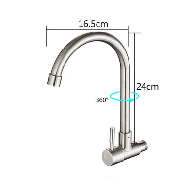 304 in-wall single cooling large bend