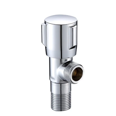 E 201 plated angle valve copper core copper rod plane three wheels