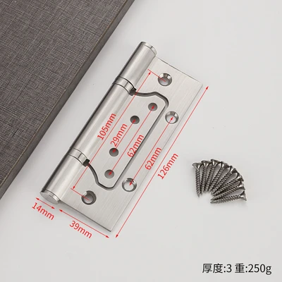 National standard 5.3inch brushed 1 piece (bag assembly screws)