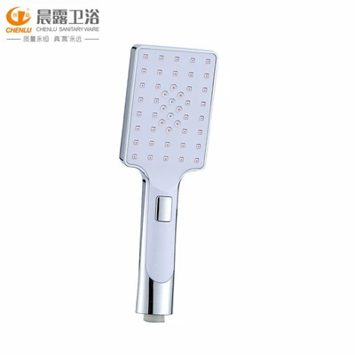 Silver white surface rectangular hand spray