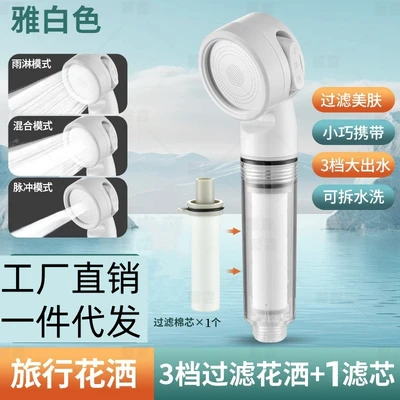 【sa-03】model a white filter shower head