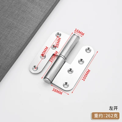 4-inch 3.0 rounded corners removable left style (2 pcs/box 100 pcs/item)