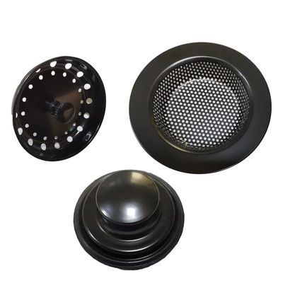 Black plug + filter + water-sealing umbrella three-piece set