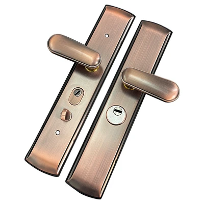 Red bronze double spring handle 9cm