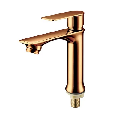 Rose gold large flat single cooling