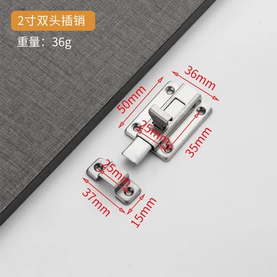 2inch double-ended hemming (card with screws) = 480 pieces/piece