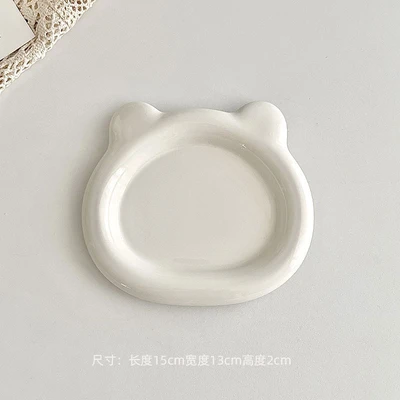 Small bear plate