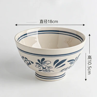 7inch lotus moon noodle bowl