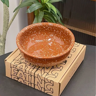 Montreal maple color - thick edge 7inch bowl