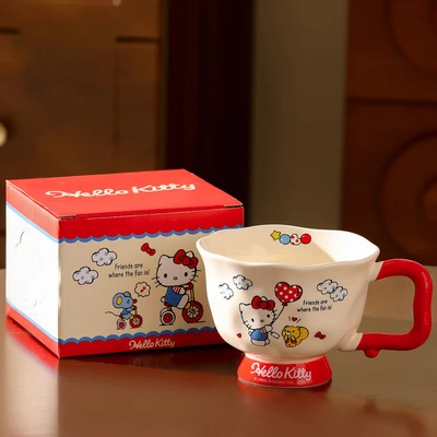 Hello kitty goblet-balloon
