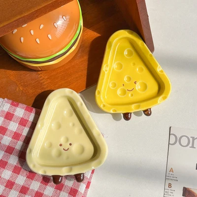 Cheese dipping dish-milk white + custard