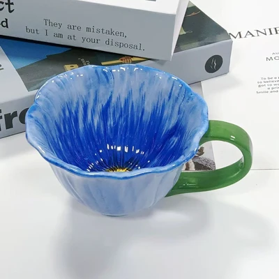 Blue poppy - cup