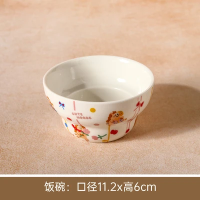 Xiaocaima ceramic hot pot oil draining bowl (without filter)