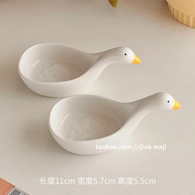 [pack of 2] duck sauce dishes