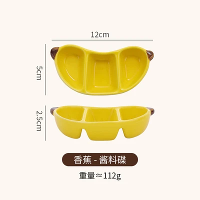 Banana sauce dish
