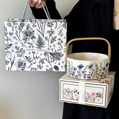 Lavender basket—type c thickened handle + gift bag