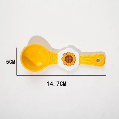 Sunflower spoon