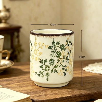 Green and brown floral ag12 (12*12*14cm)