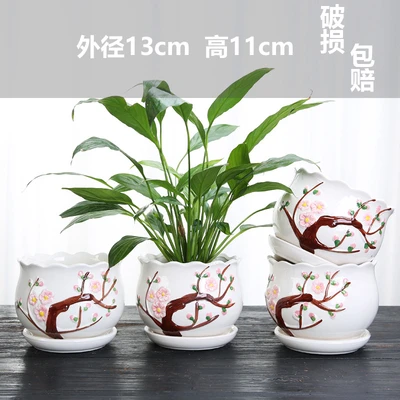 Four medium peach blossoms