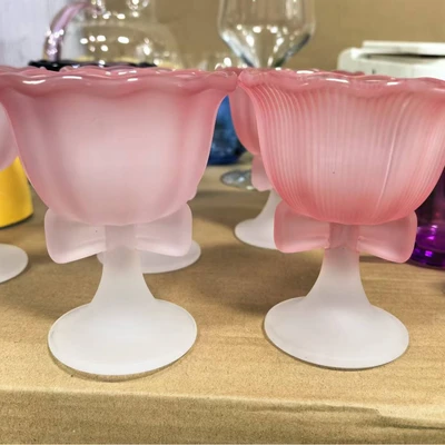 Pink butterfly cup