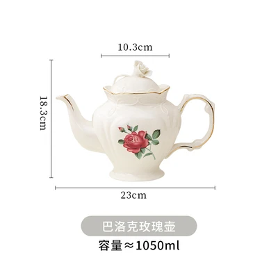 Baroque Rose Pot