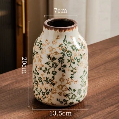 Green and brown floral xk20 (13.5*7*20cm)