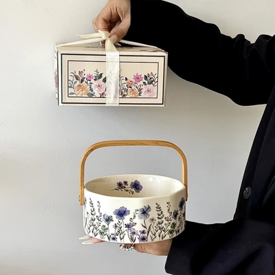 Lavender basket - model c with reinforced handle