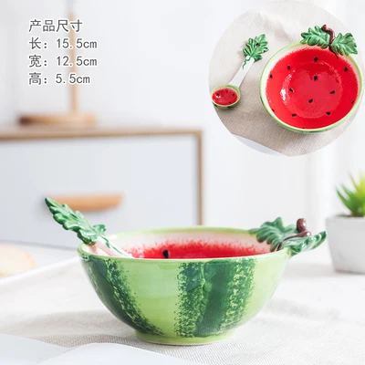 Watermelon bowl spoon