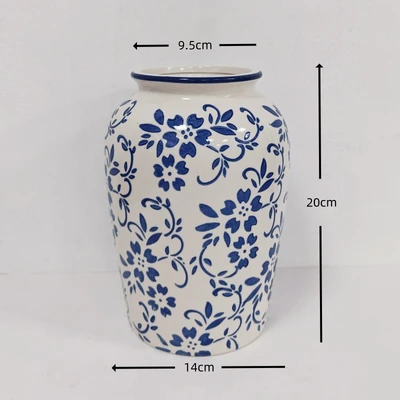 Blue and white b20 (14*9.5*20cm)