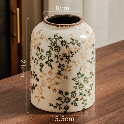 Green and brown floral z20 (15.5*8*21cm)