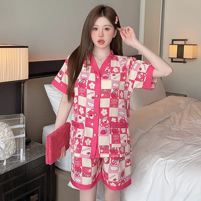 Double short rose red strawberry bear