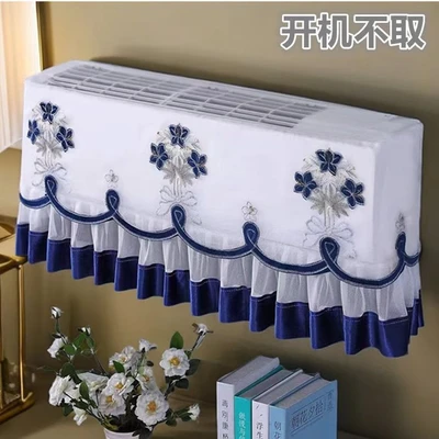 White and blue cloth strips
