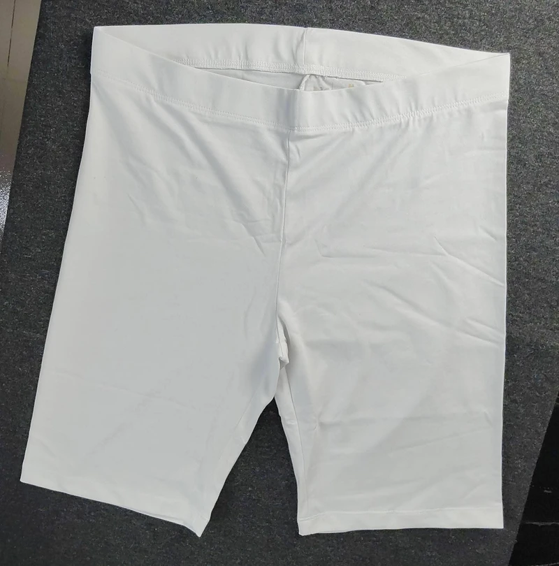 stretchy cotton biker Long shorts and Anti-Chafing