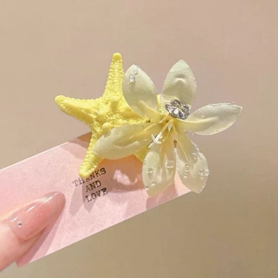Yellow sea star flower